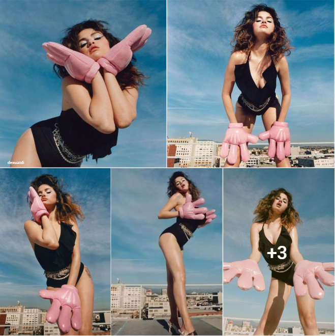 “Selena Gomez’s Fashion Frenzy: Exploring her Bold and Funky Style in a Daring Dazed Magazine Spread”