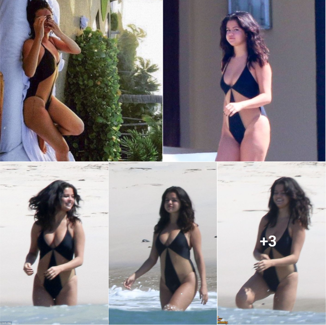 “Beachy Beauty: A Peek at Selena’s Scintillating Seaside Snaps”